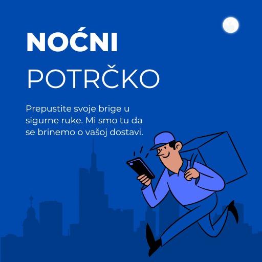 nocni potrcko dostava beograd